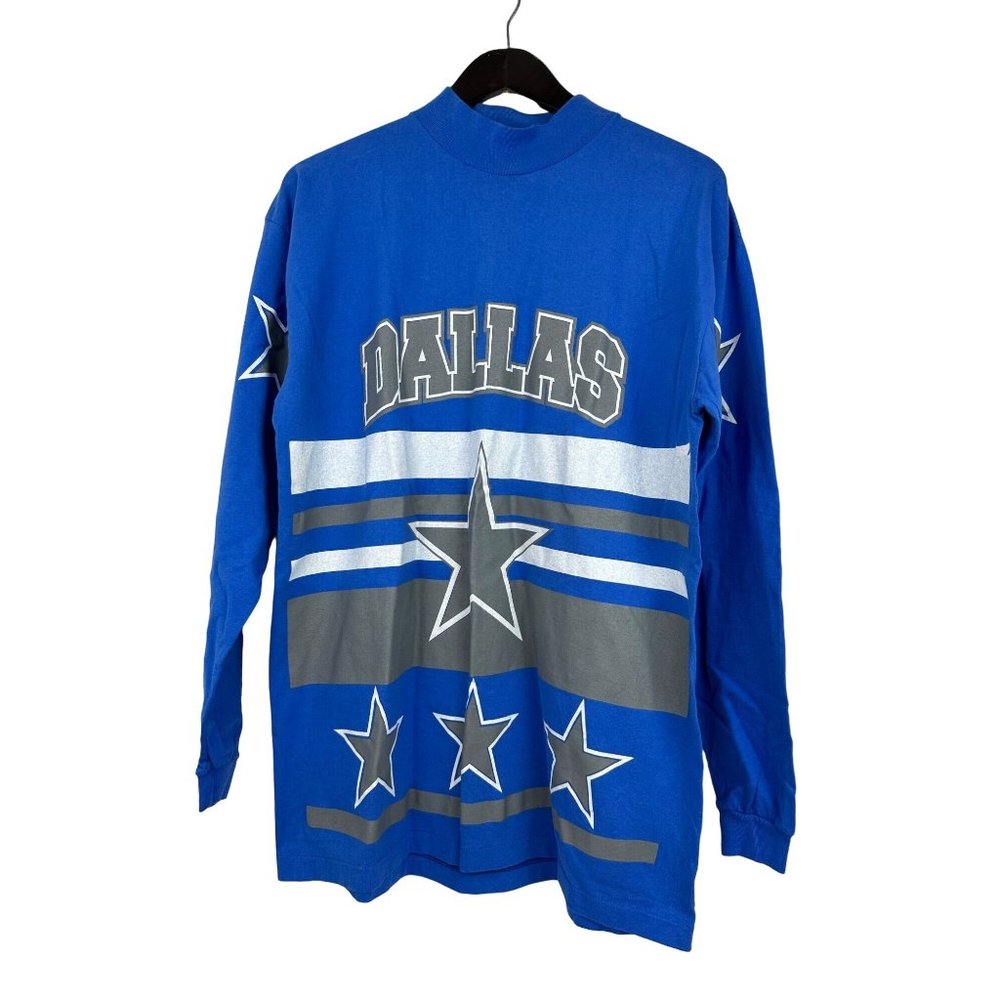 Vintage 90's NFL Dallas Cowboys Long Sleeve Men's Large Made in USA